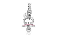 Charm Rosato Donna My Baby in Argento RBB026 - RBB026